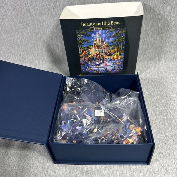 Disney Beauty And The Beast Finding Love Complete 500 Piece Jigsaw Puzzle NEW - Picture 6 of 13